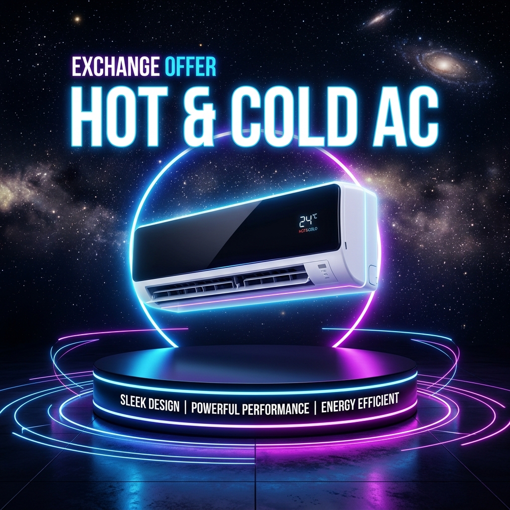 Exchange karo Hot & Cold AC ghar lao