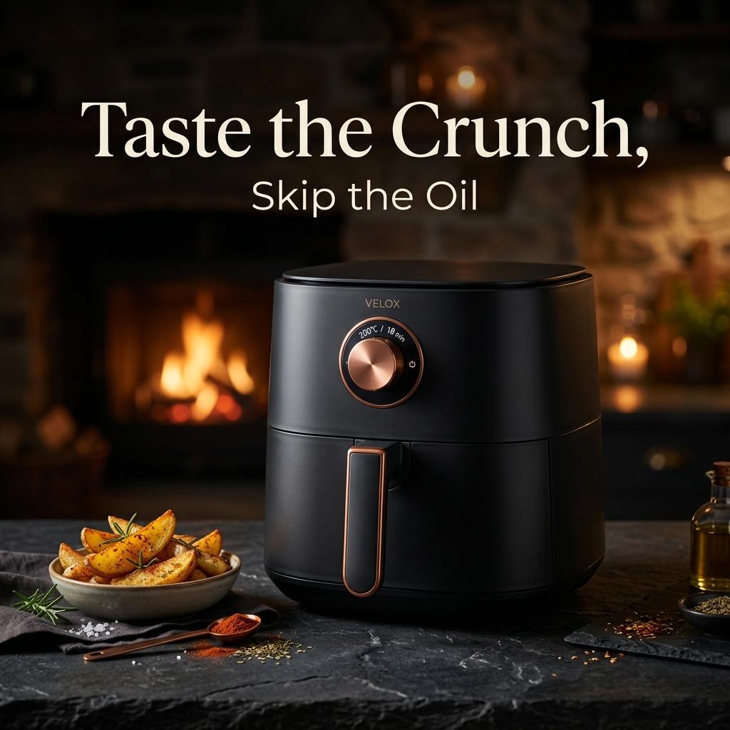 Taste the Crunch, Skip the Oil - Airfryer