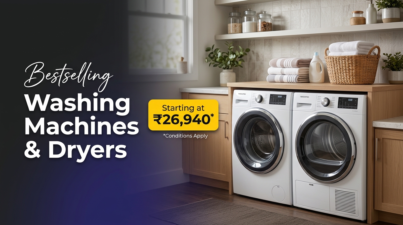 Bestselling Washing Machines & Dryers
