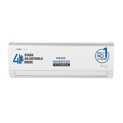 Voltas 1.5 Ton 5 Star Inverter Split AC (Copper, 4-in-1 Adjustable Mode, Anti-dust Filter, 185V Vectra Elite, White)