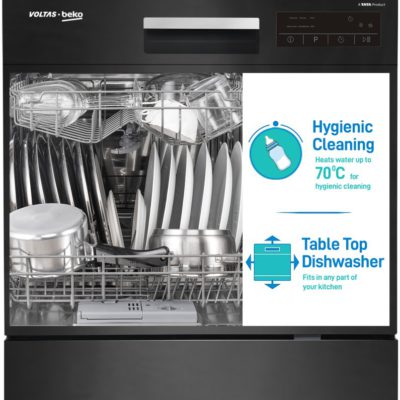 Voltas Beko DT8B Free Standing 8 Place Settings Dishwasher